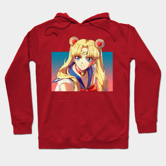 sailor moon bershka hoodie